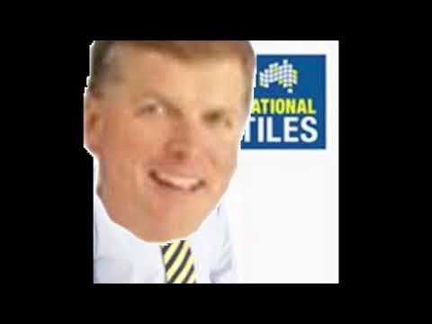 Frank Walker's National Tiles ad but every time he says tiles its gets more earrape