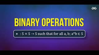 MTH101, chapter 1: Binary Operations podcast