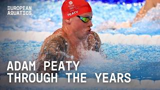 Adam Peaty Through The Years European Aquatics