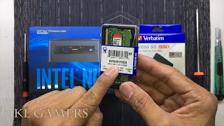 Intel Nuc8I3Beh Mini Pc Unbox & How To Emble Ram And Ssd