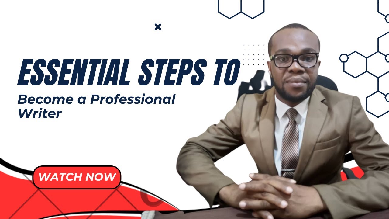 Essential Steps To Become A Writer YouTube 