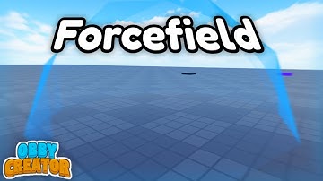 How To Make Forcefield Model Tutorial || Roblox - Obby Creator