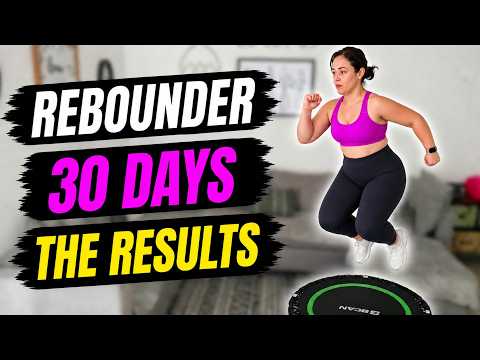 I Tried Rebounding for 30 Days for Weight Loss — My REAL Results