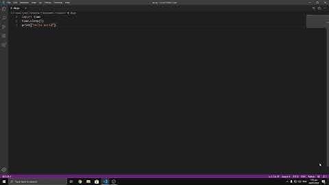 How To Add A Delay In Python Scripts