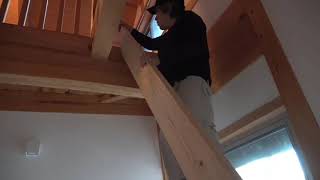 梯子が心配なので階段を作成します【DIY】