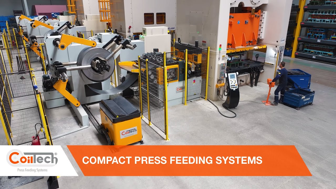 COILTECH | Decoiler Straightener Feeder System | Compact Press Feeding Systems