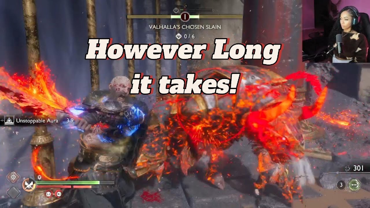 Ayesha Plays God Of War: Ragnarok Valhalla #11