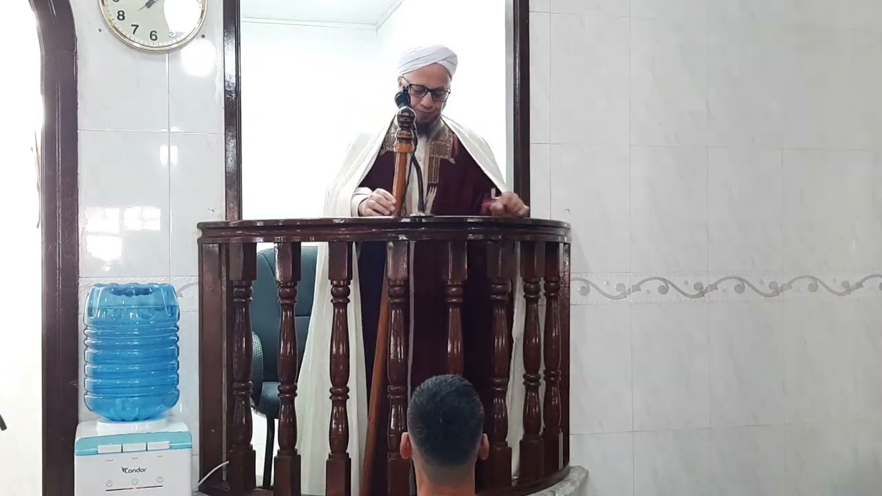 خطبة الجمعة (فضائل شهر ذي القعدة) لضيلة الشيخ سيدي إلياس آيت سي العربي 27 05 2022