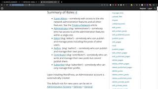 Managing Users, Roles and other intuitive user settings - WordPress Training Course Part 7.