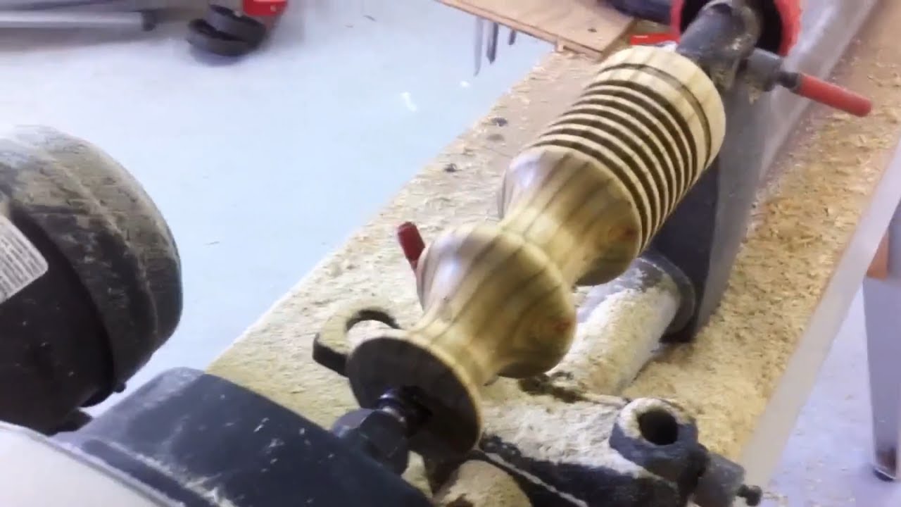 Practicing with the wood lathe YouTube