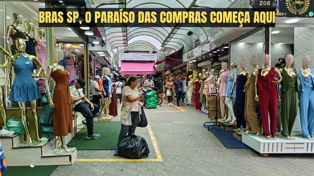 O PARAÍSO DAS COMPRAS NO shopping Family Brás SP 