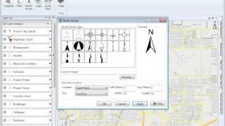 Map Suite GIS Editor: North Arrows