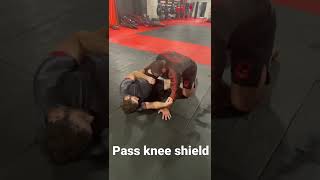 How To Pass Knee Shield To bjj mma brazilianjiujitsu grappling nogi  fighting bjjmotivation