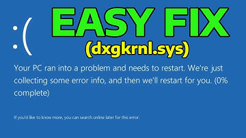 (2025) Fix Stop Code KMODE_EXCEPTION_NOT_HANDLED (dxgkrnl.sys) BSOD Error in Windows