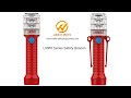 Jackwin l9060 safety beacon multifunctional bflare warning light led flashglow torch