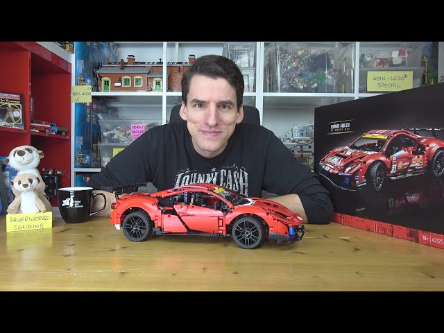 Der schlechteste Ferrari der Welt - LEGO® Technic 42125 Ferrari 488 GTE - das ist enorm peinlich! class=