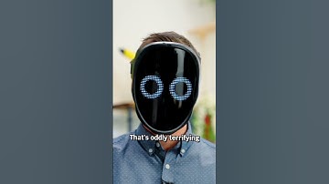 This LED mask is terrifying 🫥