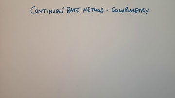 Colorimetry and Rate Experiments. Y13 A-level Chemistry OCR AQA: Reaction Rates Kinetics