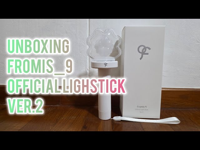 UNBOXING] fromis_9 Official Lighstick Ver.2 - YouTube