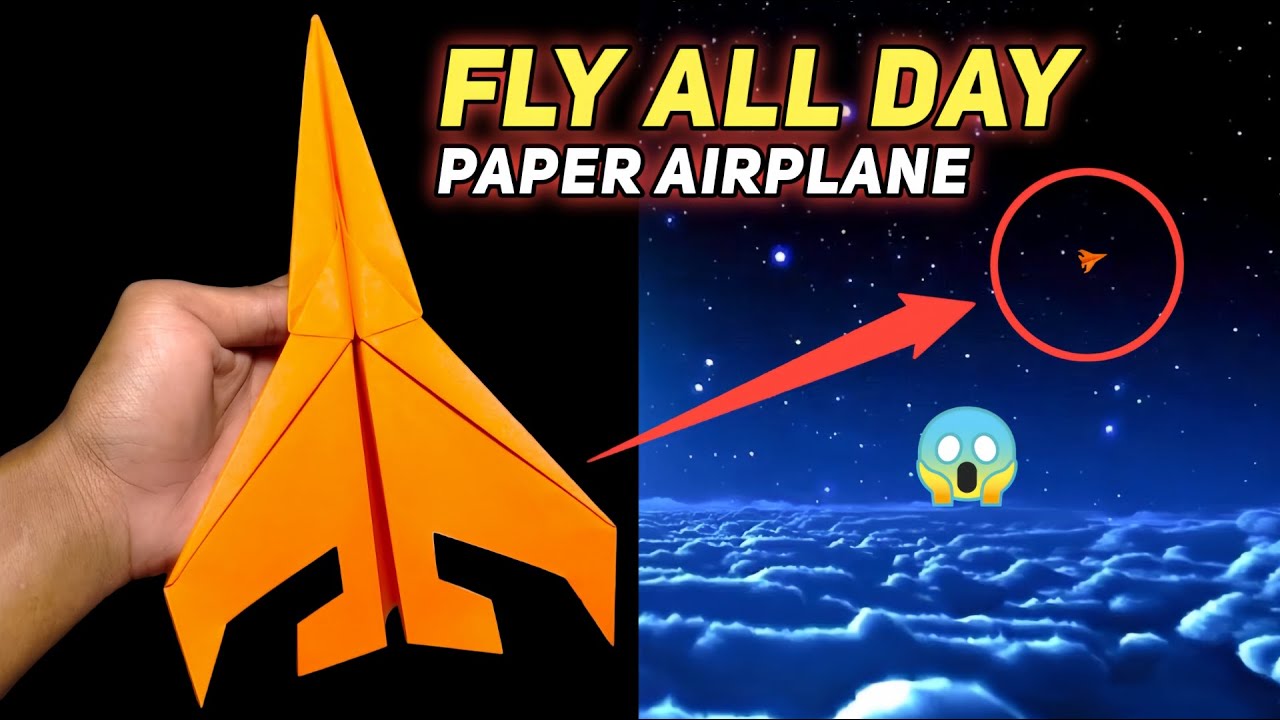 Good Paper Airplane Tutorial - How to Make a Paper Airplane That Flies ...
