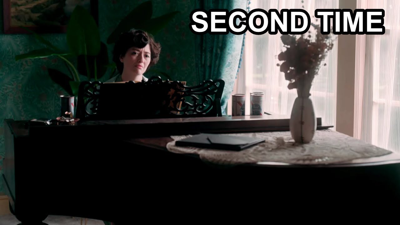 Queen's Gambit - ALMA plays the PIANO for the SECOND TIME