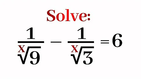 Not Everyone Can Solve This Tricky Radical Equation! Test Your Algebra Skills - SAT, Olympiad Math