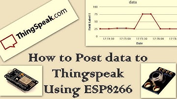 [IOT Projects #4] How to Post Data to Thingspeak using ESP8266 | MLX90614 | IoT Training