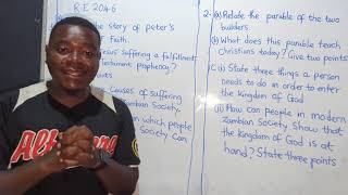 SchoolAt5 - R.E2046 || Suffering and Kingdom Of God || 2026 Exam Questions Preps