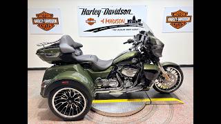 2026 FLHLT Harley-Davidson® Street Glide 3 Limited Olive Steel Metallic  Vivid Black Chrome Trim