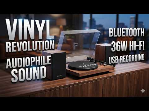 Best Bluetooth Vinyl Record Player with Speakers? Worth It?