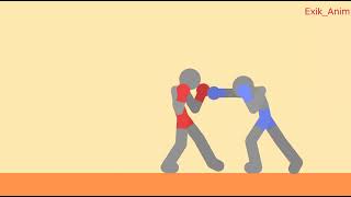 Blue vs Red | Boxing | Stick Nodes Pro