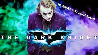 10 Things You Didn't Know About The DarkKnight (ReUpload)