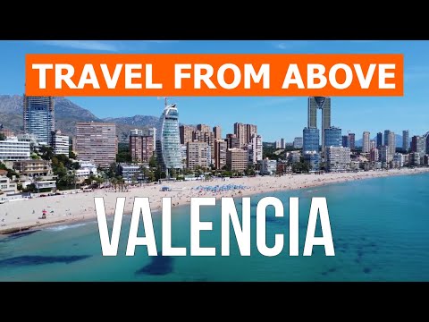 Valencia from above | Alicante, Benidorm, Torrevieja | 4k video from drone | Spain from the air