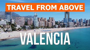Valencia from above | Alicante, Benidorm, Torrevieja | 4k video from drone | Spain from the air