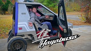 Hayabusa Swapped Electric Citicar First Start