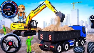 New City Road Construction Simulator Game - Construction Game - Android Gameplay screenshot 3