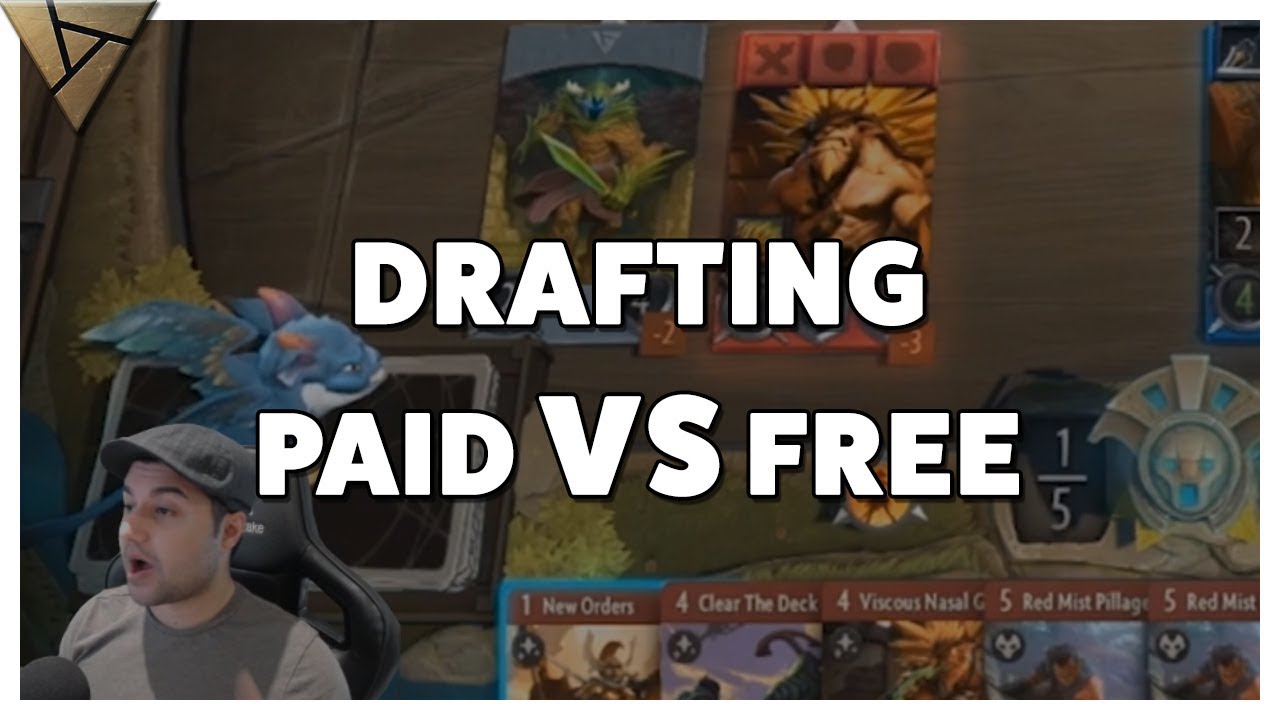 Artifact - Drafting Paid vs Free | Win a Beta Key