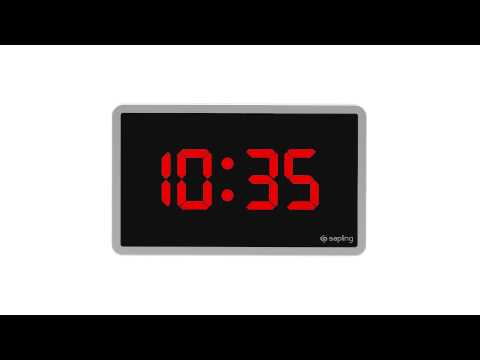 Sapling Time Zone Clock