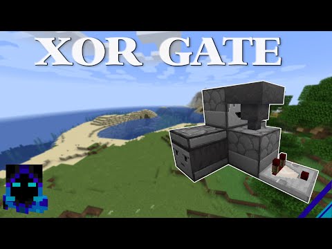 Minecraft 1.15  XOR gate