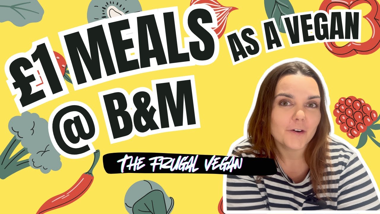 Полностью веганские блюда всего за 1 фунт стерлингов от B&M?! Покупайте вместе со мной + блюда (и...