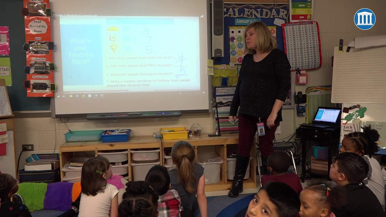 Pioneer Elementary 1st Graders Learn to Analyze and Interpret Data
