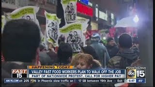 Valley fast food workers plan strike Wealth