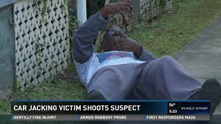 Car Jacking Victim Fights Back