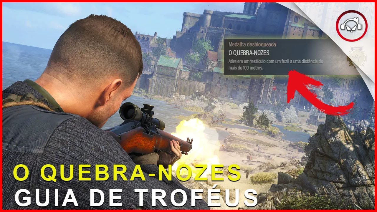 Miniatura do vídeo Sniper Elite 5 , Como conseguir o troféu O Quebra-Nozes | Super-dica