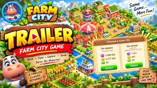 Trailer: Masterpiece Gameplay 😎 | Farm City Game | #farmcitygame screenshot 3
