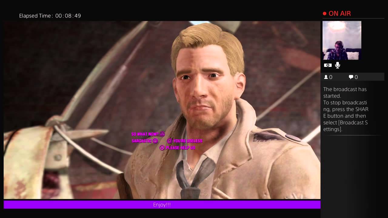 MrPurplePudding Fallout 4 LIVE Constantine