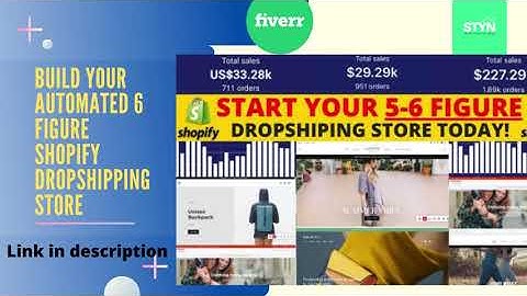 Build your automated 6 figure shopify dropshipping store
