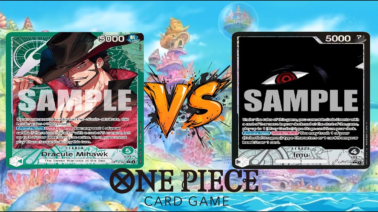 OP14 LOCALS GAMEPLAY ROUND 3 - GREEN MIHAWK VS IMU