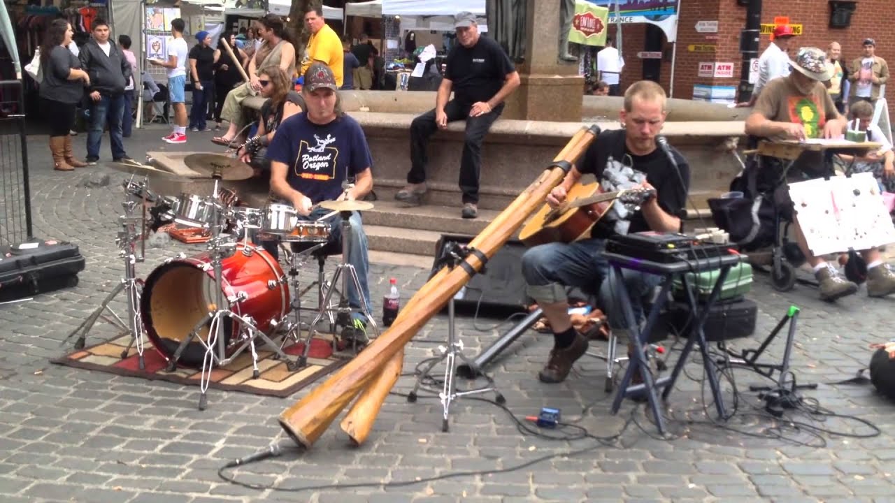 Urban Shaman at Saturday Market YouTube