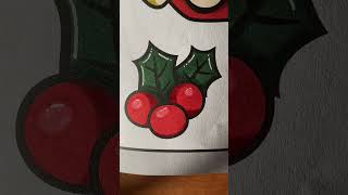 Cozy Kawaii Winter Wonderland - Gingerbread Man Coloring Page